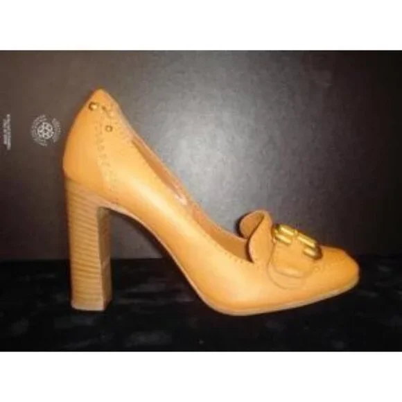 Chloe Pumps Heels Shoes Tan 36 EUR 6 US New In Box - Picture 3 of 6